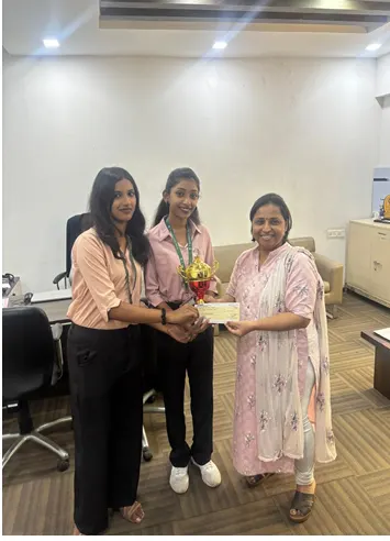 AKSHATA. B & PALLAVI. P OF TE 6I SECOND PRIZE IN STATE LEVEL PROJECT COMPETITION HELD AT VIDYALANKAR POLYTECHNIC.webp picture